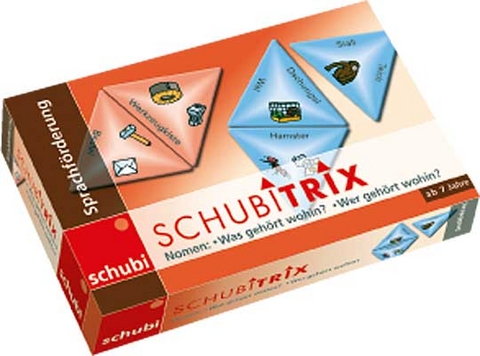 SCHUBITRIX Sprachf&ouml;rderung - Nomen (grosse Karten)