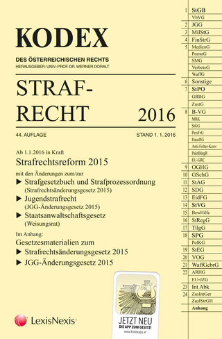 KODEX Strafrecht 2016