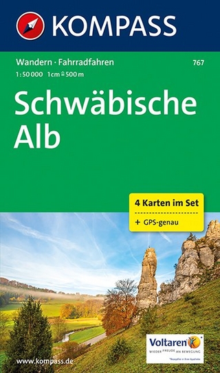 KOMPASS Wanderkarte Schwäbische Alb
