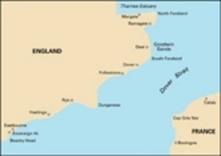 Dover Strait - North Foreland to Beachy Head and Boulogne