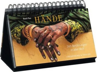 Tischaufsteller Hände