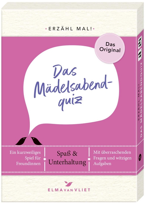Erz&auml;hl mal! Das M&auml;delsabendquiz | Elma van Vliet - Elma van Vliet
