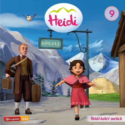 Heidi - Heidi kehrt zurück, 1 Audio-CD