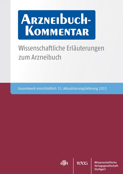 Arzneibuch-Kommentar CD-ROM VOL 52 - 