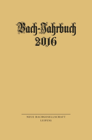 Bach-Jahrbuch 2016