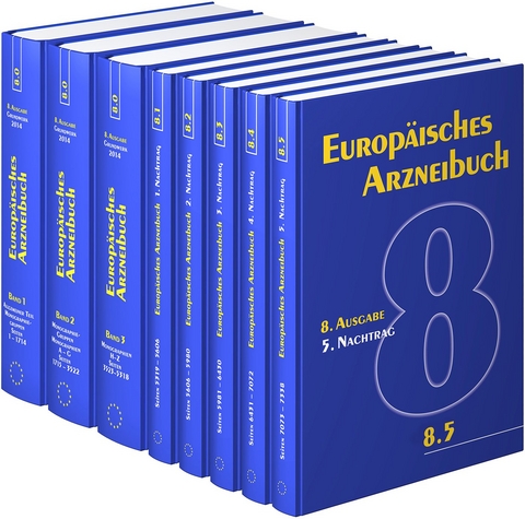Europ&auml;isches Arzneibuch 8.0 - 8.5