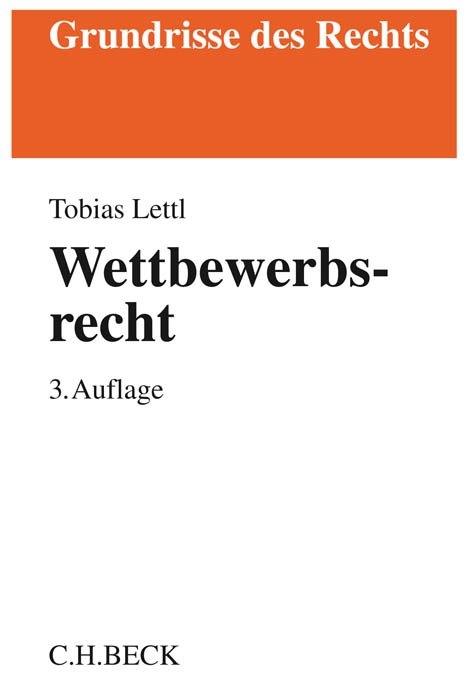 Wettbewerbsrecht - Tobias Lettl