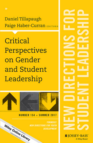 Critical Perspectives on Gender and Student Leadership