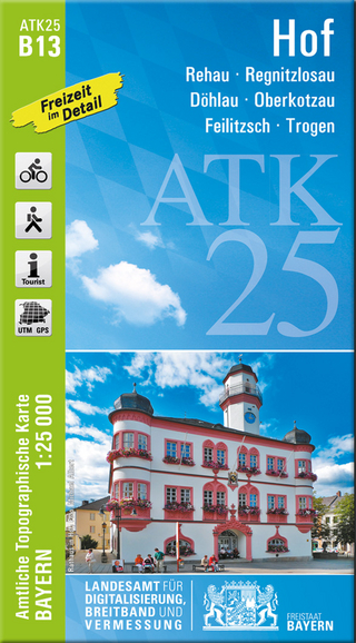 ATK25-B13 Hof (Amtliche Topographische Karte 1:25000)