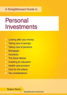 Personal Investments -  Robert Stone