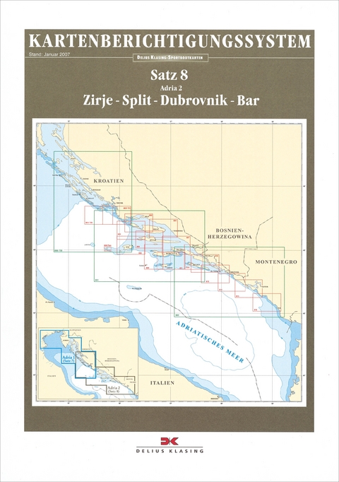 Sportbootkarten-Berichtigung Satz 8 (2016)