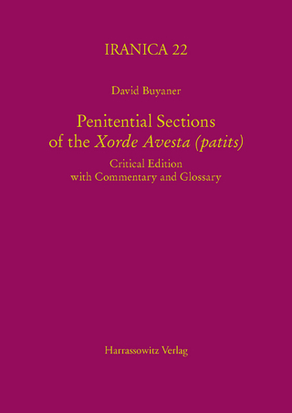 Penitential Sections of the Xorde Avesta (patits)