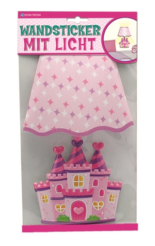 Wandsticker mit Licht 