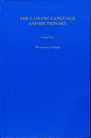 The Lamang Language and Dictionary