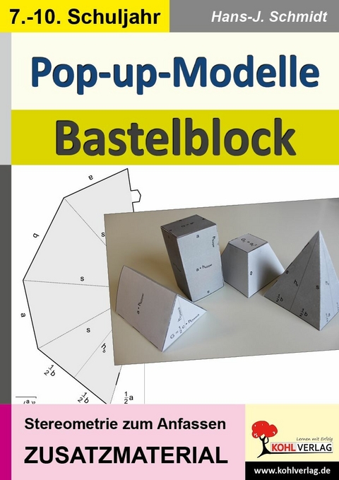 Pop-up-Modelle / Bastelblock -  Hans-J. Schmidt