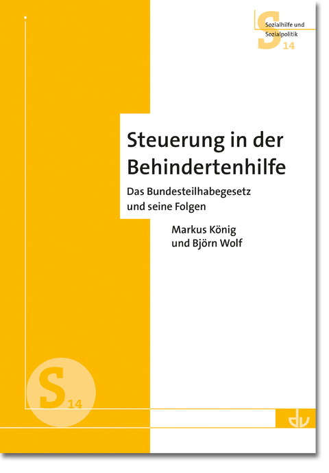Steuerung in der Behindertenhilfe - Markus K&ouml;nig, Bj&ouml;rn Wolf