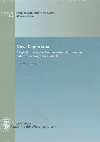 Bayerische Akademie der Wissenschaften Philosophisch-historische... / Nova Kepleriana