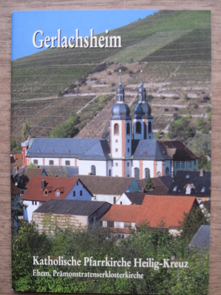 Gerlachsheim Katholische Pfarrkirche Heilig-Kreuz. Ehemalige Prämonstratenserklosterkirche