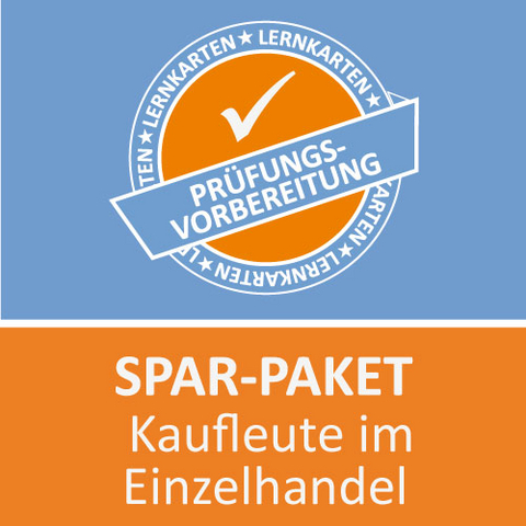 Lernkarten Paket Kaufmann im Einzelhandel