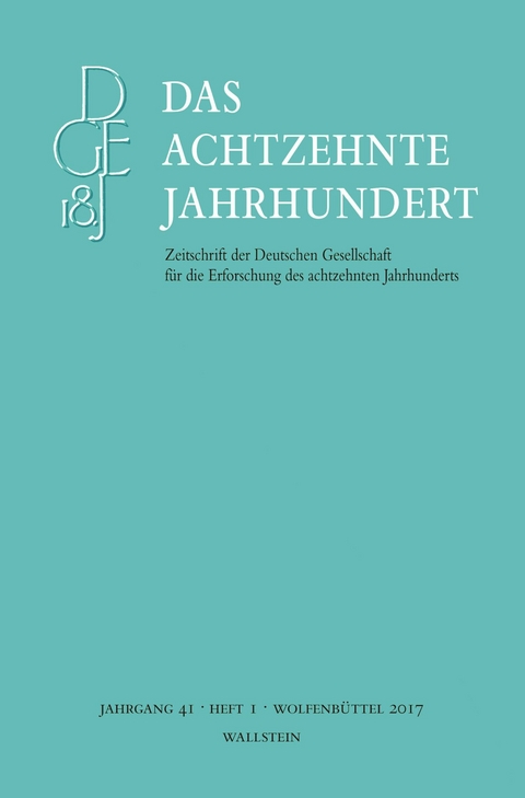 Das achtzehnte Jahrhundert 41/1 - 