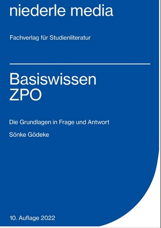 Basiswissen ZPO - 2022