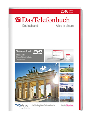Das Telefonbuch, Deutschland, Frühjahr/Sommer 2016, 1 DVD-ROM