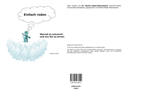 Einfach reden - Marita Pabst-Weinschenk