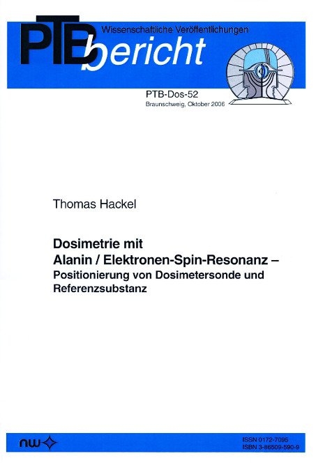Dosimetrie mit Alanin /Elektronen-Spin-Resonanz - Th Hackel