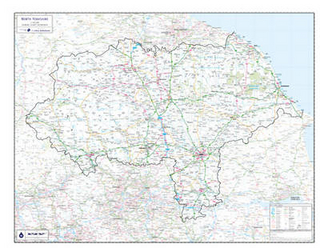 North Yorkshire County Planning Map