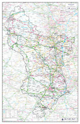 Derbyshire County Planning Map
