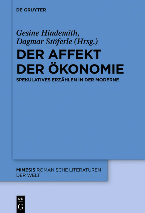 Der Affekt der &Ouml;konomie - 