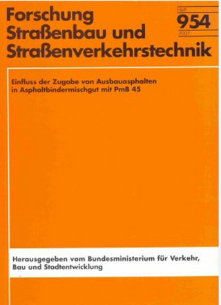 Einfluss der Zugabe von Aufbauasphalten in Asphaltbindermischgut mit PmB 45