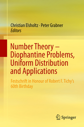 Number Theory – Diophantine Problems, Uniform Distribution and Applications