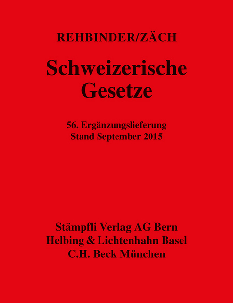 Schweizerische Gesetze - 