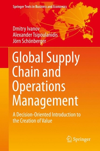 Global Supply Chain and Operations Management