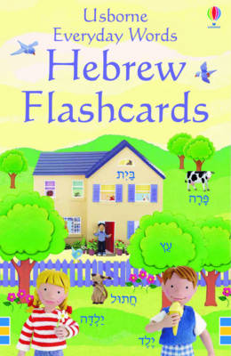 Everyday Words Hebrew Flashcards - Felicity Brooks, Jo Litchfield