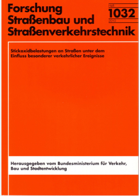 Stickoxidbelastungen an Stra&szlig;en unter dem Einfluss besonderer verkehrlicher Ereignisse - Anja Baum