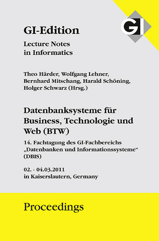 GI Edition Proceedings Band 180 BTW 2012 - Datenbanksysteme für Business, Technologie und Web