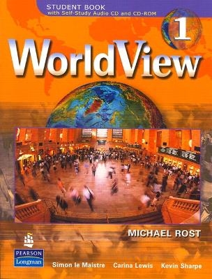 WorldView 1 with Self-Study Audio CD and CD-ROM Workbook 1B - Michael Rost