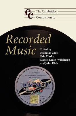 The Cambridge Companion to Recorded Music - 