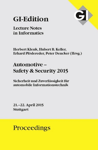 GI Edition Proceedings Band 240 - Automotive - Safety & Security 2015