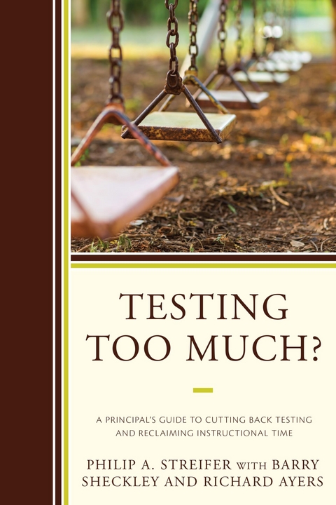 Testing Too Much? -  Richard Ayers,  Barry Sheckley,  Philip A. Streifer
