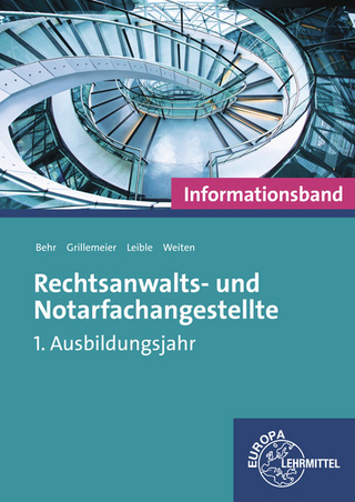Rechtsanwalts- und Notarfachangestellte, Informationsband
