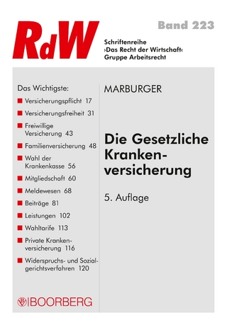 Die Gesetzliche Krankenversicherung
