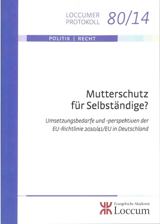 Mutterschutz für Selbständige?
