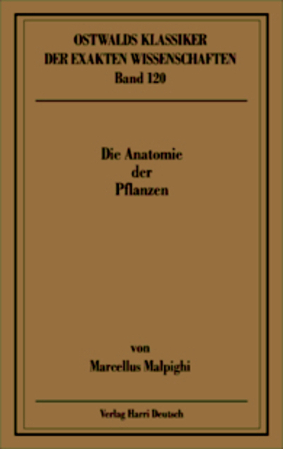 Die Anatomie der Pflanzen (Malpighi)