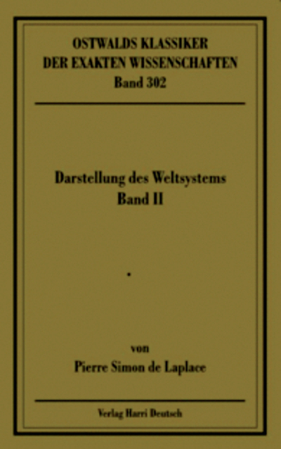 Darstellung des Weltsystems: Band II, B&uuml;cher 4-5 (Laplace)