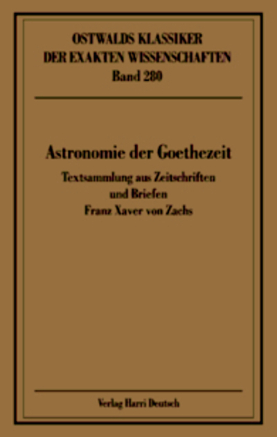 Astronomie der Goethezeit (Zach)