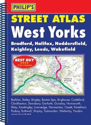 Philip's Street Atlas West Yorkshire