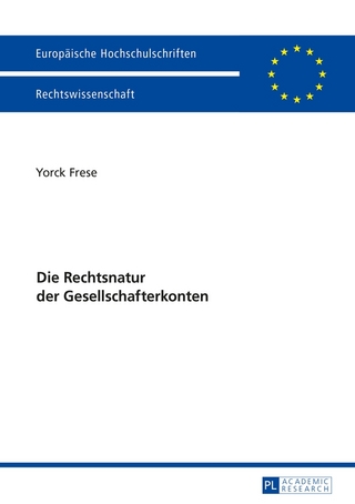 Die Rechtsnatur der Gesellschafterkonten